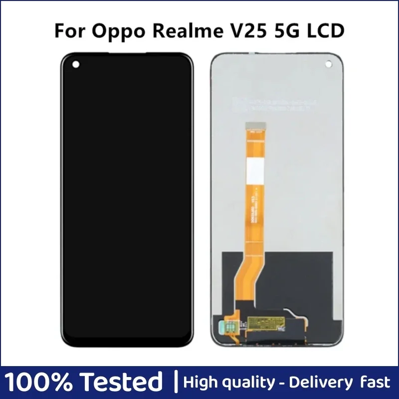 

6.6'' For Oppo Realme V25 5G LCD Touch Screen Digitizer Assembly Replacement For Realme V25 Sensor Display Replace