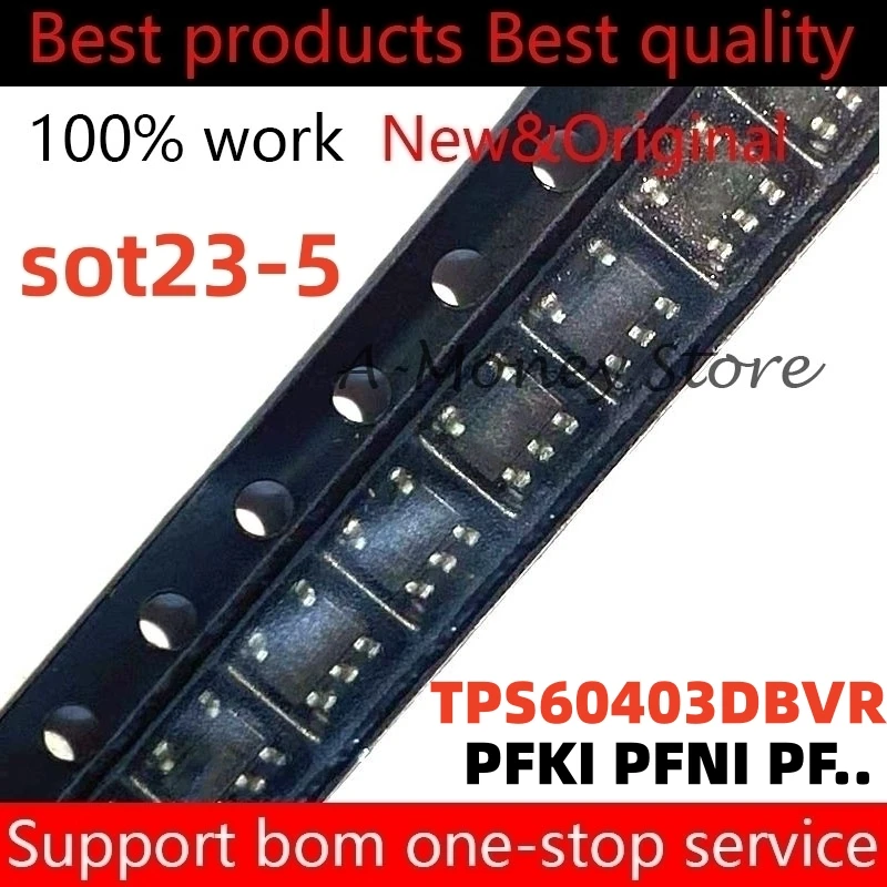 (10pcs)TPS60403DBVR TPS60403 PFKI PFNI PF.. sot23-5