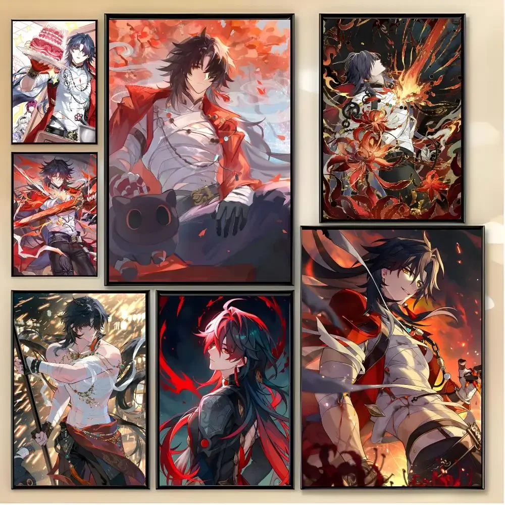 Epic Game H-Honkai Star Rail Mortenax Blade Poster Unique Home Decoration Ideas & Stylish Interior Art
