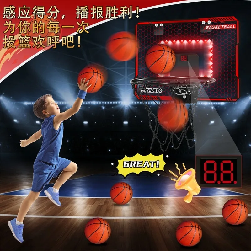 Dunk Wall-mounted basketball hoop Outdoor training Home wall basketball hoop Indoor youth basketball board