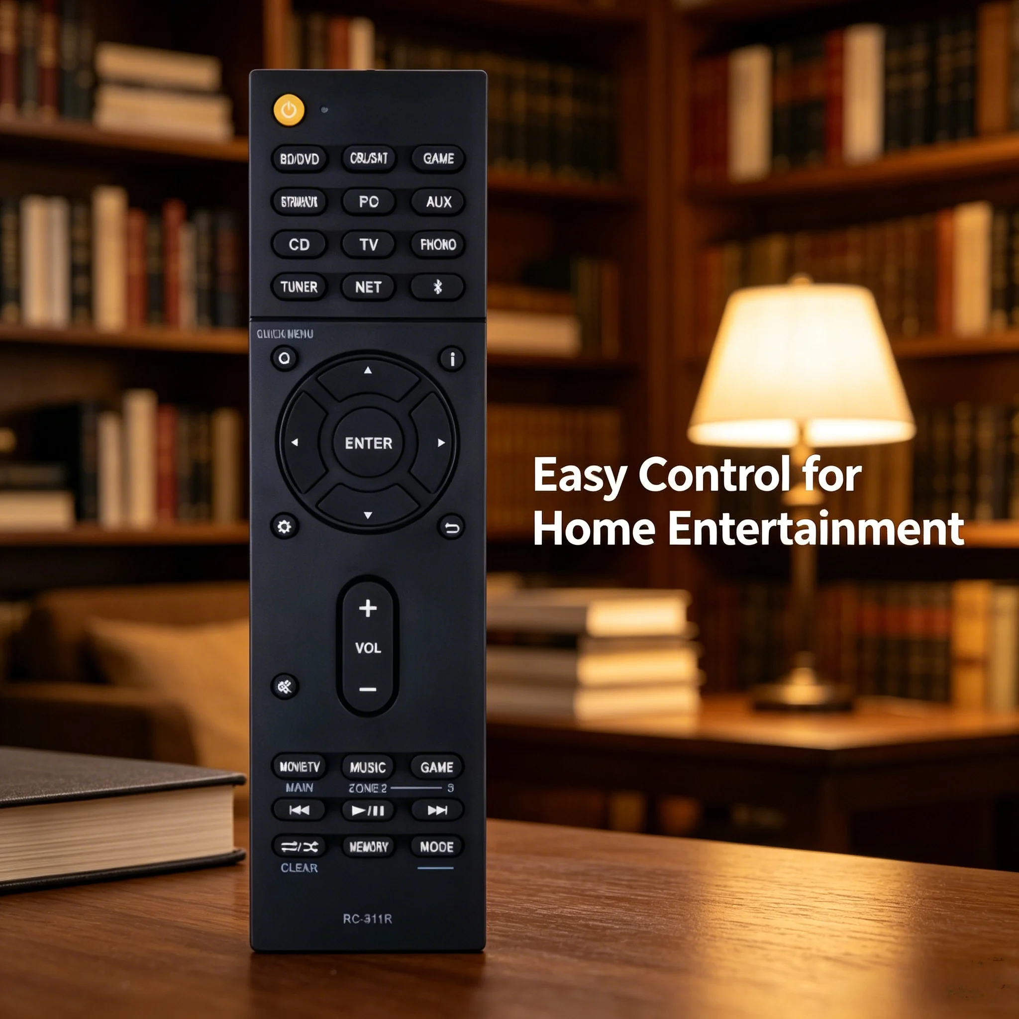 RC-911R Remote Control for Onkyo AV Receiver TX-NR578 TX-DS787 HT-S7805 TX-RZ630 Home Theater System