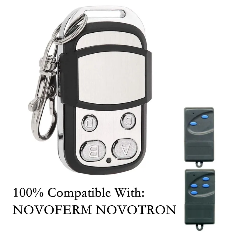 TORMATIC MAX 43-2,MAX 43-4 NOVOFERM 502 2-CH,NOVO 504 4-CH Garage Door Remote Control 433.92mhz Rolling Code Transmitter