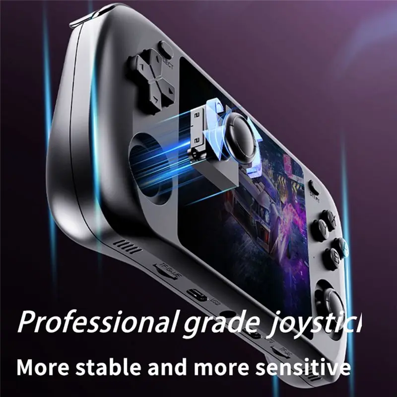 [LXYA68Z!] Portable Video Game Player Pocket Handheld Console H36S 3.5 Inch 64G Storage Emulates For PSP/For PS1/GBA/SNES/NES B view 2