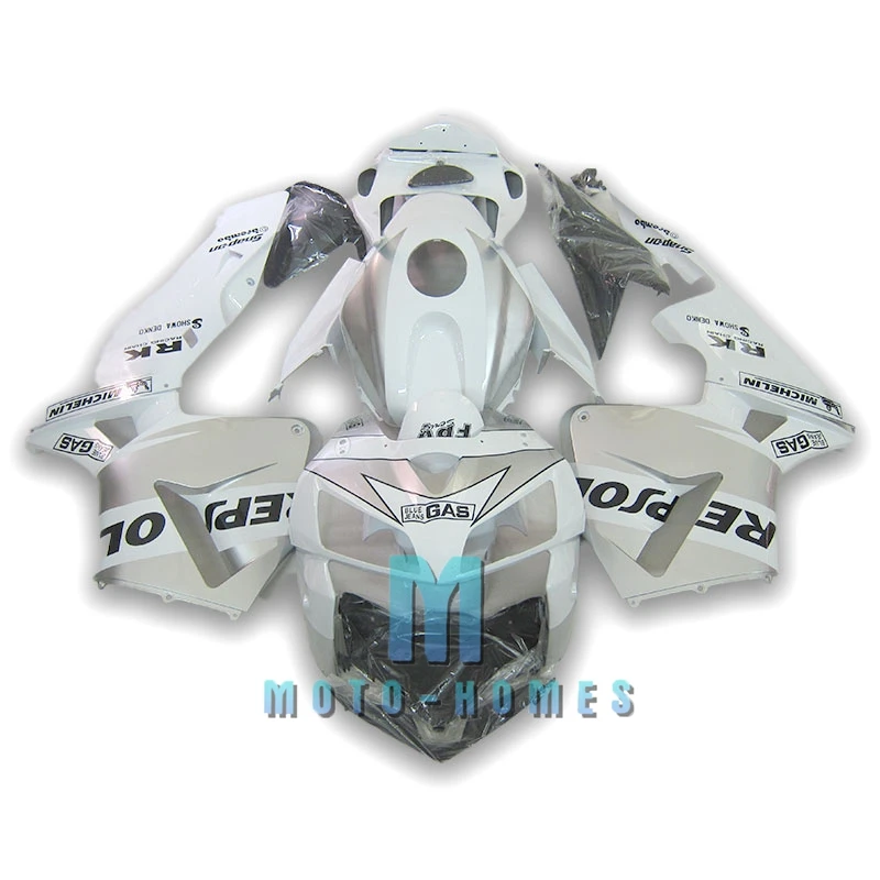 

100% Injection Fairings Set for F5 CBR600RR 2005 2006 05 06 CBR600 RR Road/Race Aftermarket Motorcycle Bodywork White West