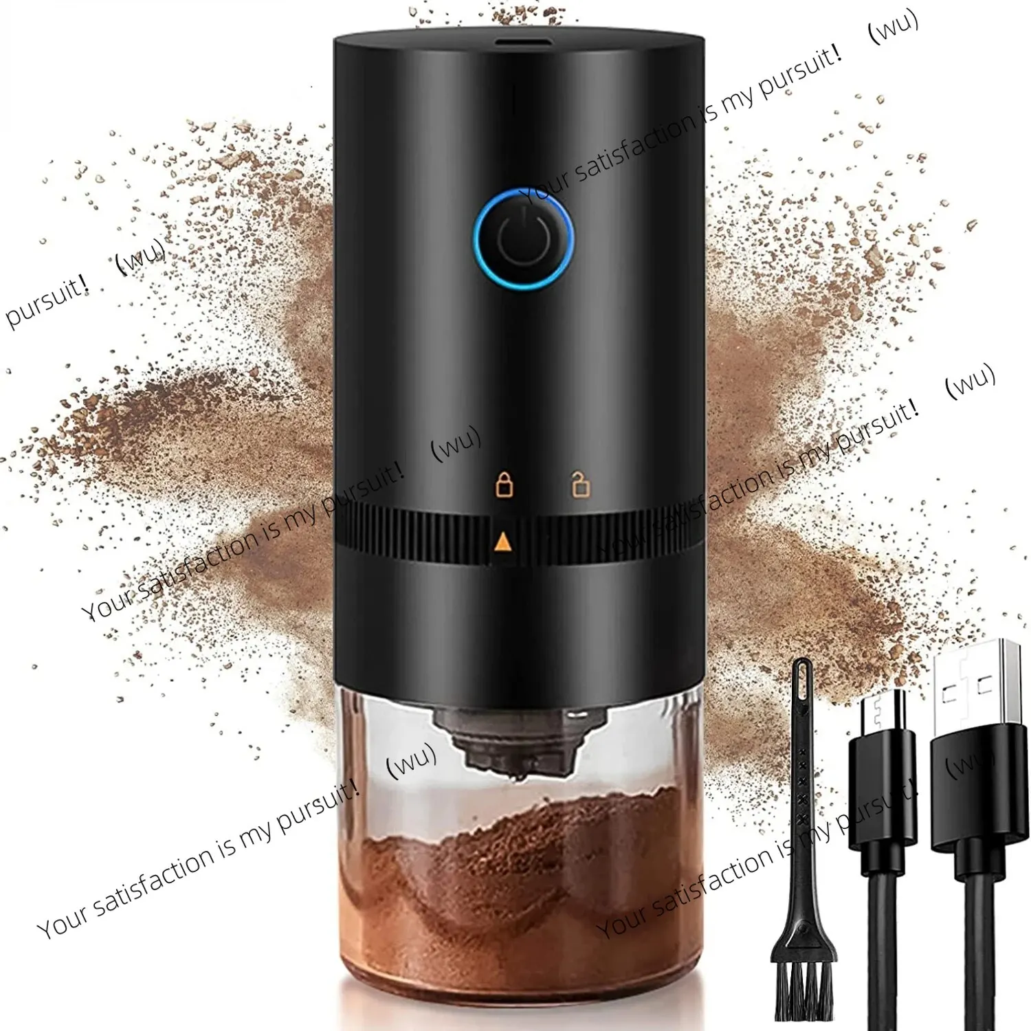 Coffee Grinder TYPE C USB Charge Professional Ceramic Grinding Core Coffee Beans Mill Grinder New Upgrade Portable Electric