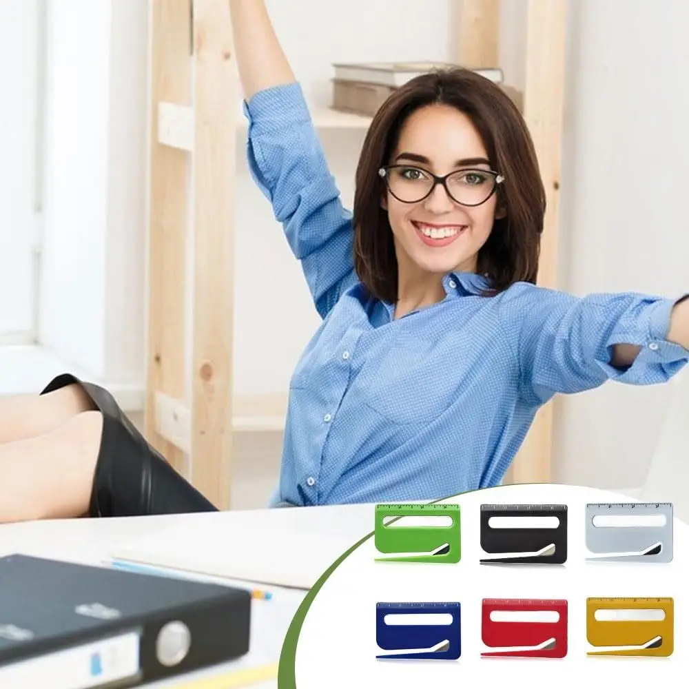 Fashion Portable Envelope Opener Multi-Function Cutting Tool Letter Opener Envelope Slitter for Wrapping Paper Cutter
