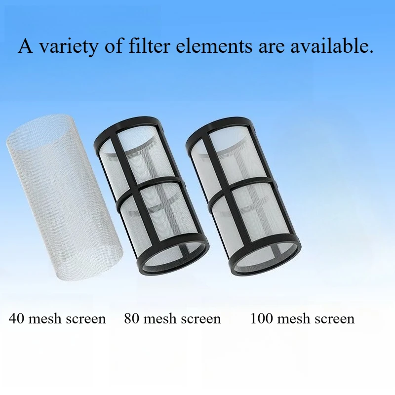 Pre-filter Tap Water Pipeline Filtration 4 Points 6 Points Plastic Transparent Irrigation for Breeding.
