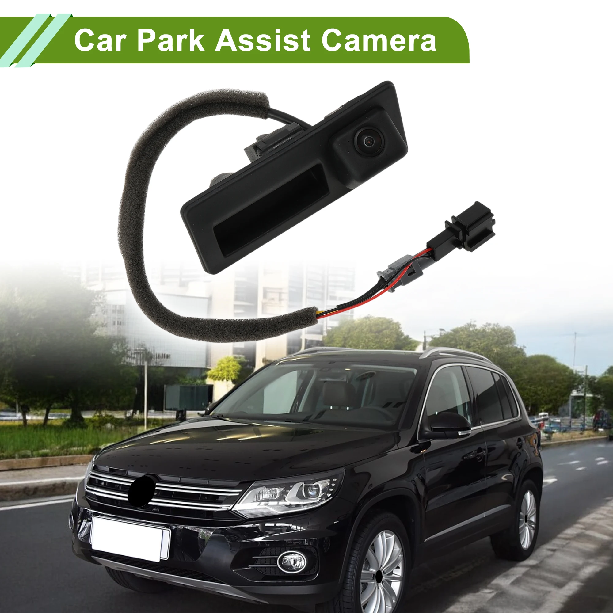 

Автомобильная камера UXCELL, резервная камера заднего вида с ручкой задней двери No 5ND827566C