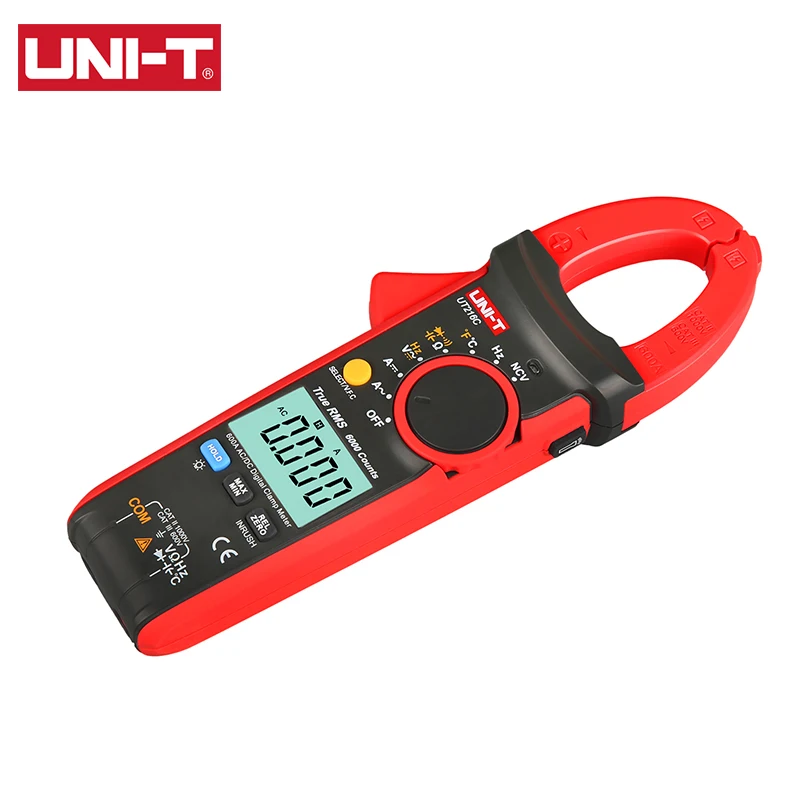 UNI-T UT216C 600A True RMS Digital Clamp Meter AC DC Current Auto Range Multimeter NCV Non-Contact  Voltage Testing UT216A UT216