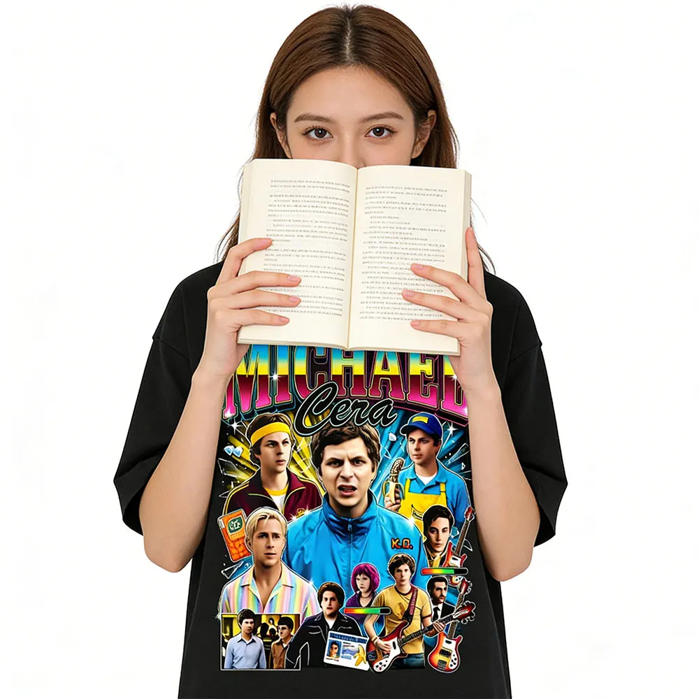 

Superbad McLovin Drivers Michael Cera Funny Graphic T Shirt Men Women Geek Casual Oversized T-shirt Men's Pure Cotton T-shirts