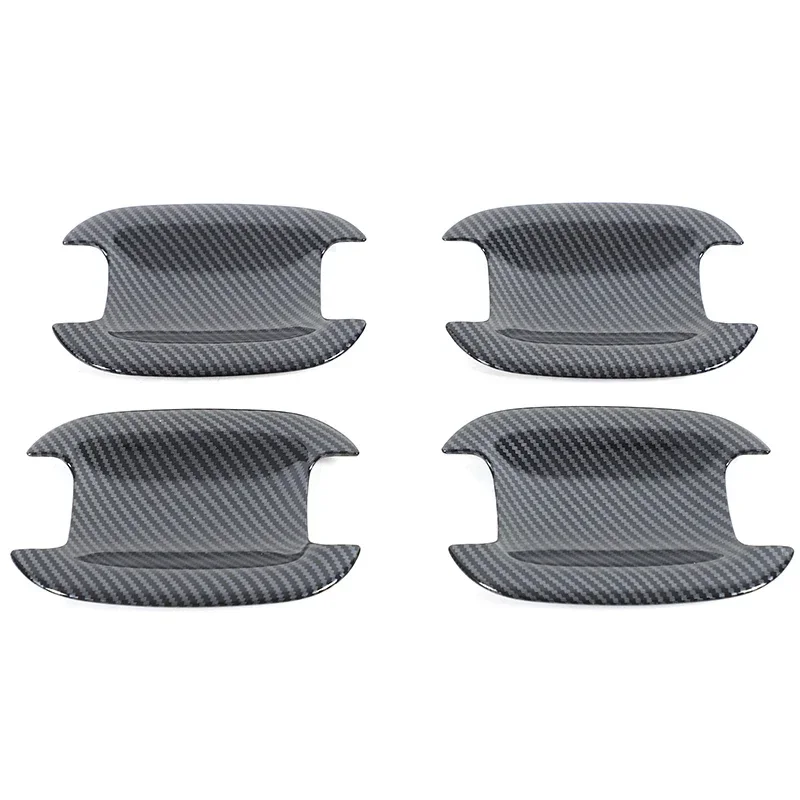 ABS Black For Ford Maverick 2022-2025+ Car Exterior Door Handle Bowl Decorative Sticker Car Exterior Protection Accessories