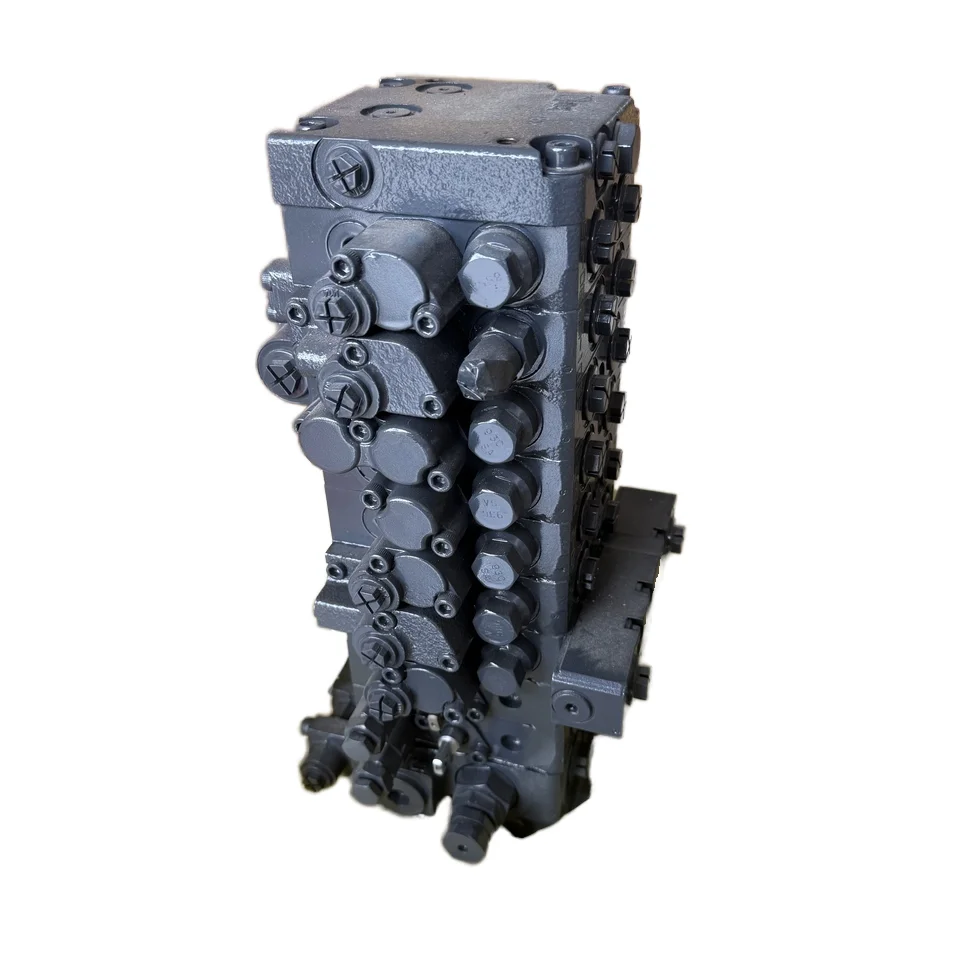 PC30MR1 Distributor Valve, A Core Component Of High-precision Hydraulic Systems, Suitable For Komatsu PC30MR1 Excavators.