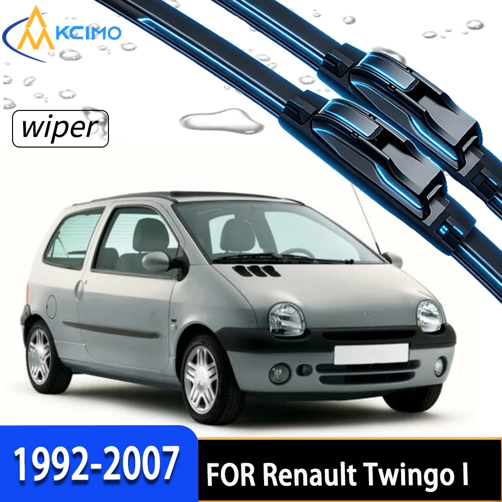 

Premium Front Windshield Wiper Blades with Durable Rubber, Perfect Direct Fit for Renault Twingo I 1992-2007