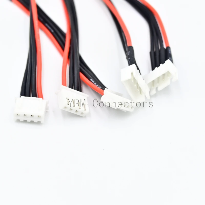 5PCS JST-XH Extension Cable Set 1S-6S 10cm/15cm/20cm 3239-22AWG RC Lipo Battery Charger Lead Cord for Hobbyist