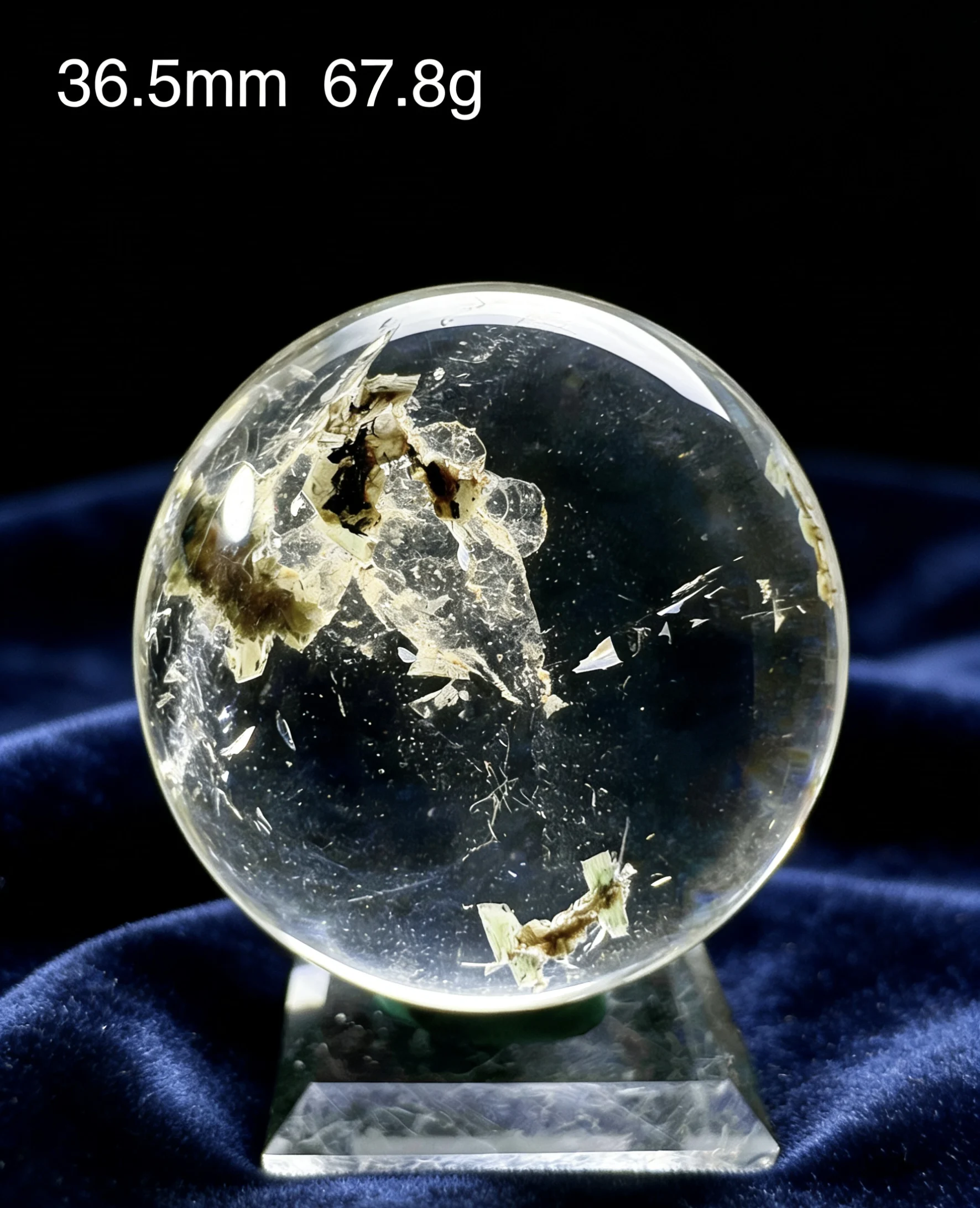 Selected natural crystal，ghost mineral crystal specimen for appreciation, collection and display.