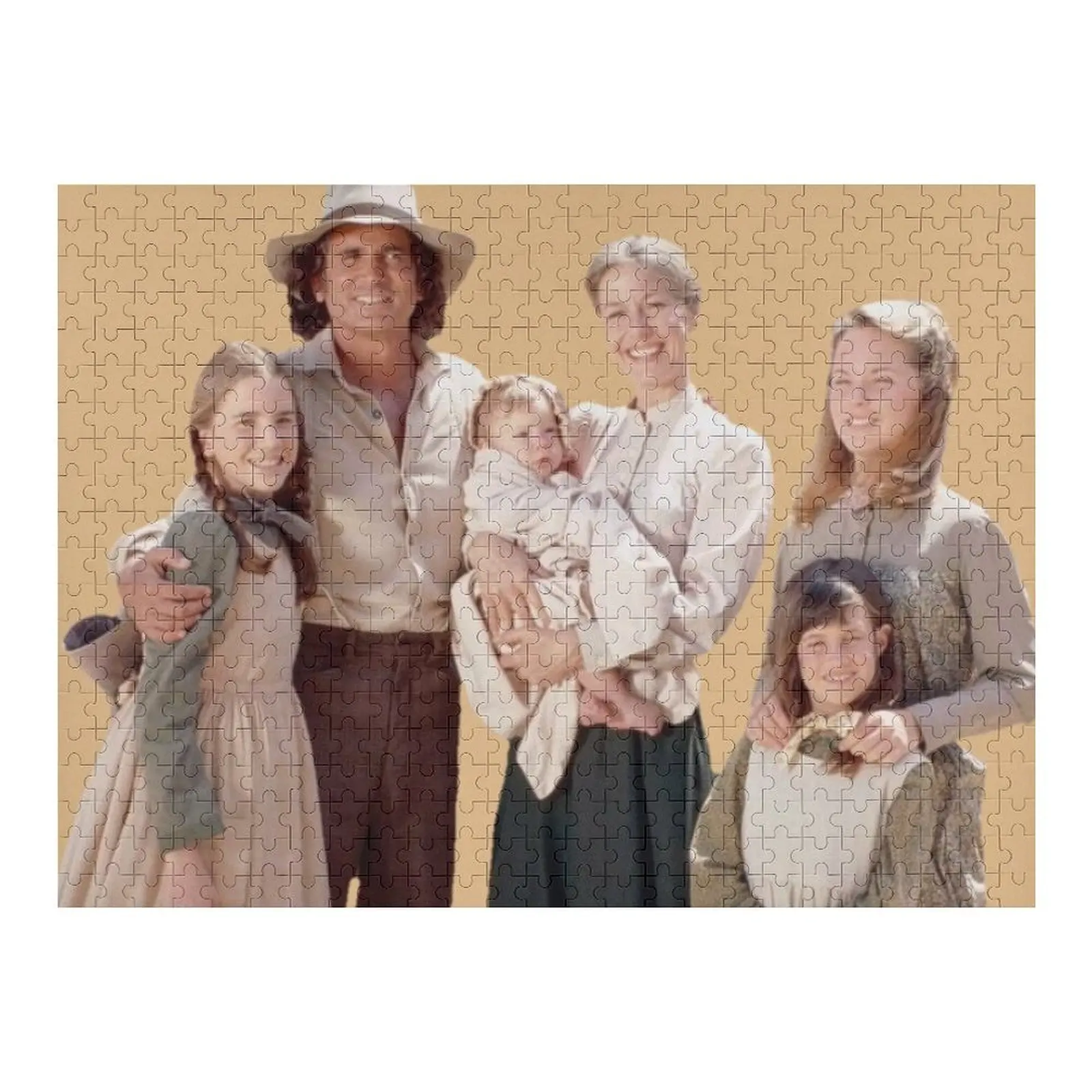 

Ingalls family, little house on the prairie Jigsaw Puzzle Adult Wooden Customizeds For Kids Personalized Child Gift Puzzle