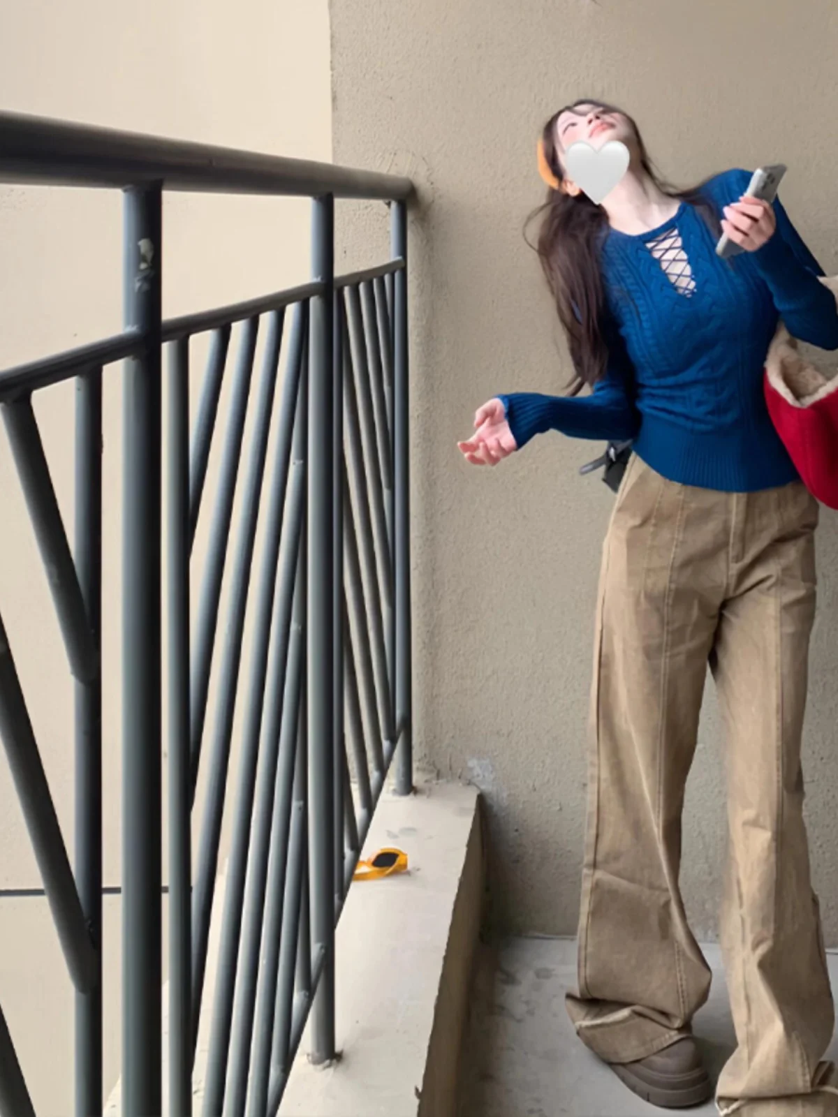 High Waist Wide Leg Jeans Women's Loose Fit Casual Straight Loose Slimming Autumn Winter New Sle Draped Floor-Length Pants