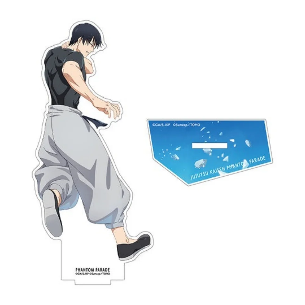 Anime Jujutsu Kaisen Gojo Satoru Acrylic Stand Figure Anime Cosplay Keychain Desk Decor Jewelry Gift