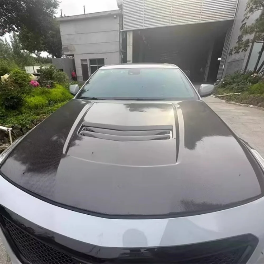 Engine cover Assembly for Cadillac CT6 modified Carbon fiber Hood Engine Bonnet Body kit Car Accessories - Image 5
