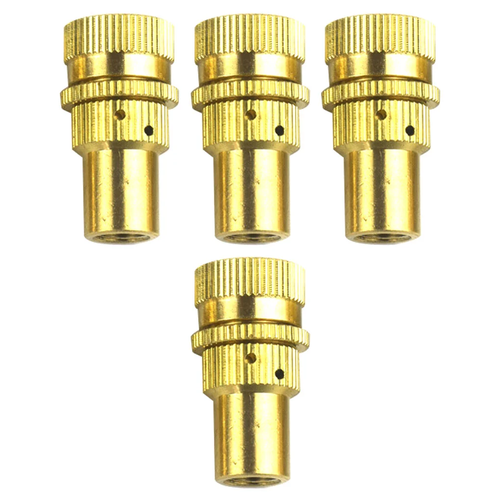 4pcs Universal Off-road Car Brass Desert Tire Deflators Kit Automatic Tyre Deflator Pressure Reducing Relief