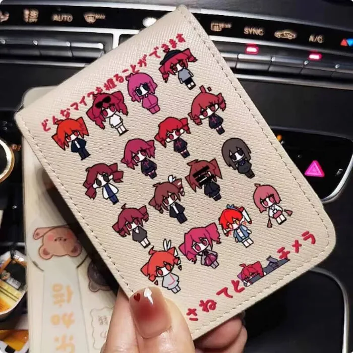 

Anime Kasane Teto Fashion Wallet PU Purse Card Cash Holder Bag Cosplay Gift B2281 Anime