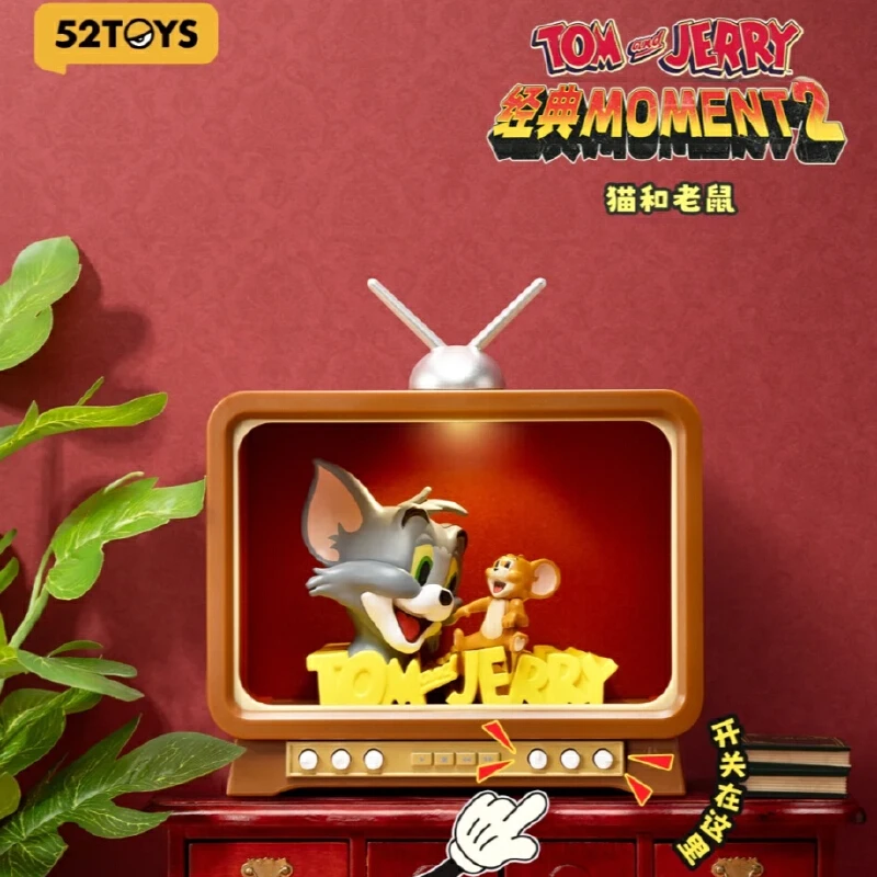

52TOYS Tom and Jerry Classic MOMENT2 Series слепая коробка модные игрушки виниловые глухие коробки на день рождения-сюрприз слепая коробка подарок
