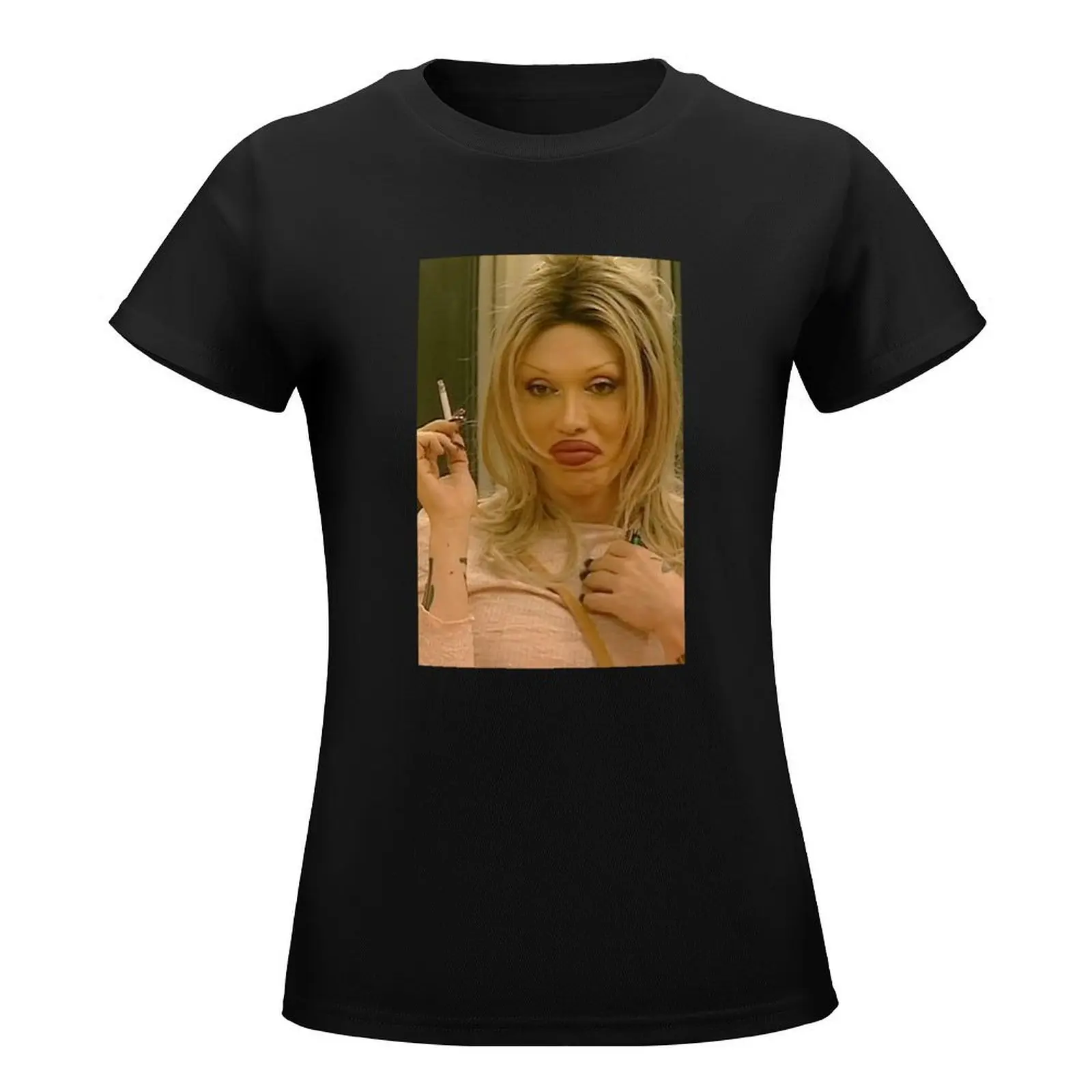 TV ICONS- PETE BURNS T-Shirt Blouse plus size tops animal print shirt for girls Women clothing