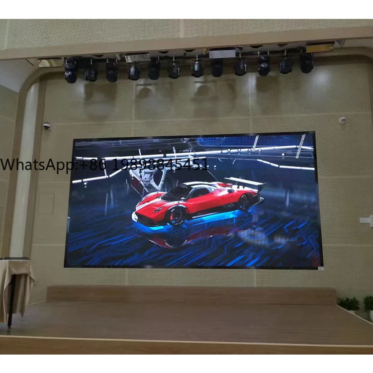 

High Quality P1.86 Indoor UHD LED Digital Video Wall China's High Density Curved LED Screen for Animation Featuring High Poster