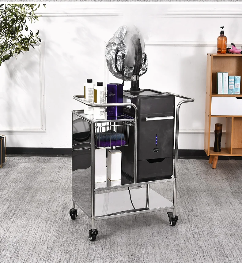Ozone Hair Treatment Steamer, Professional Beauty Salon Equipment, Full-Automatic Easy Operation, Steam Machine for Hair Care