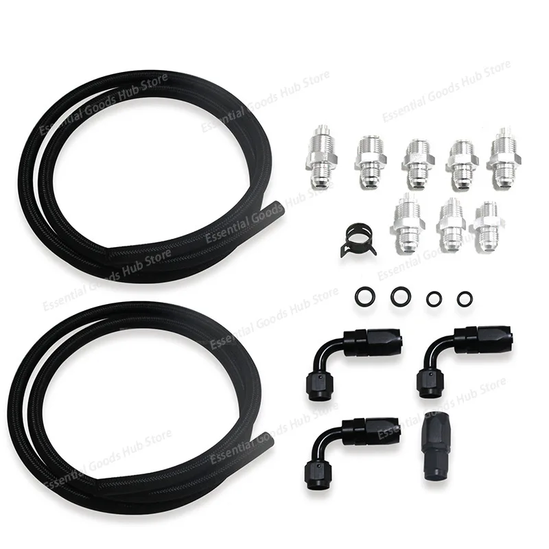 

Power Steering Pump Hose Kit For GM LS Swap Ls1 Ls3 Replace 551082