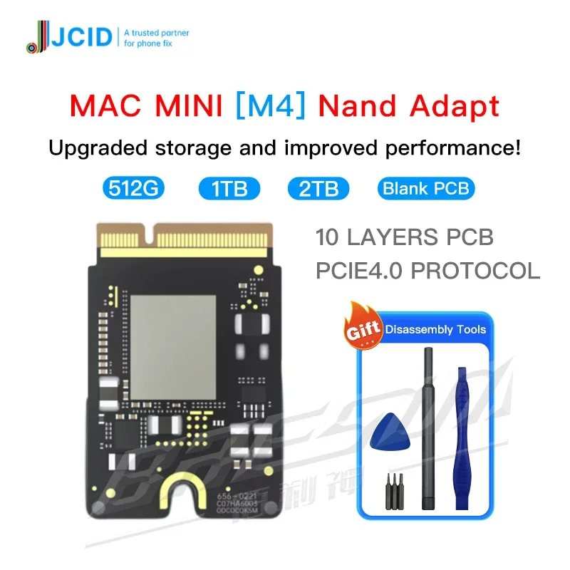 JC M4 Mac Mini SSD 1TB 2TB Internal 10-Layer PCB