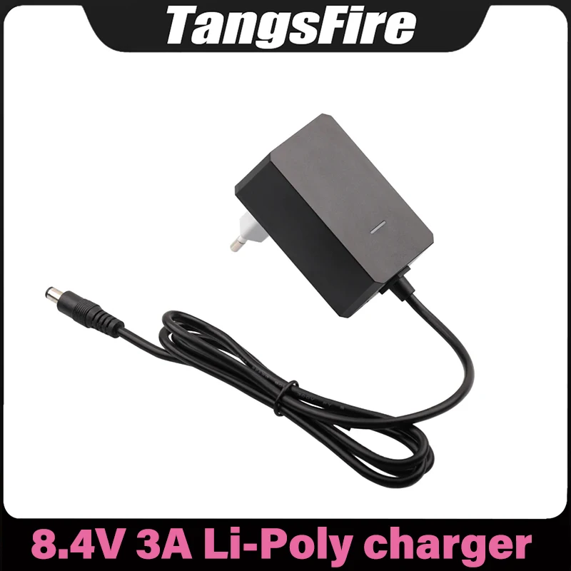 

8.4V 3A lithium battery charger 2S for 7.2V 7.4V 8.4V Electric Drill Screwdriver Li-ion battery Charger DC portability connector