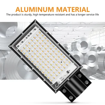 Sokak lambası 25W 50W 100W 200W projektör LED su geçirmez duvar lambası 220V ülke spot LED sokak ışıkları dış aydınlatma