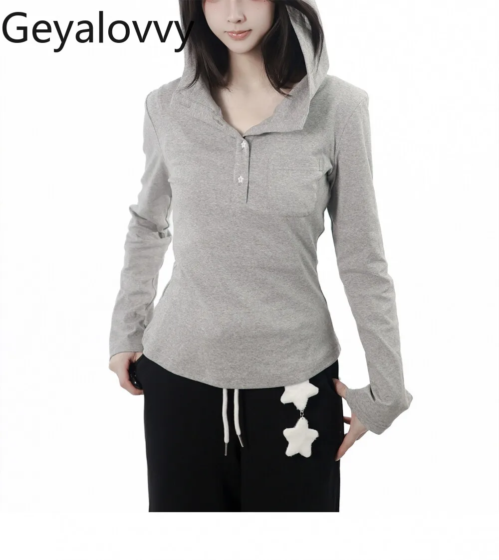 

Модные женские футболки для похудения, однотонные топы с длинными рукавами для женщин, весенне-осенняя внутренняя одежда, простые повседневные футболки