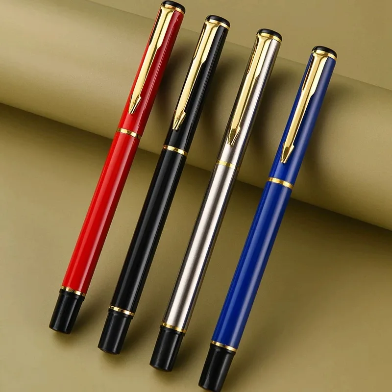 

High End Metal Ballpoint Pen Signature Pen for Business Gifts Durable Refill Smooth Writing Office School Supplies Stationery