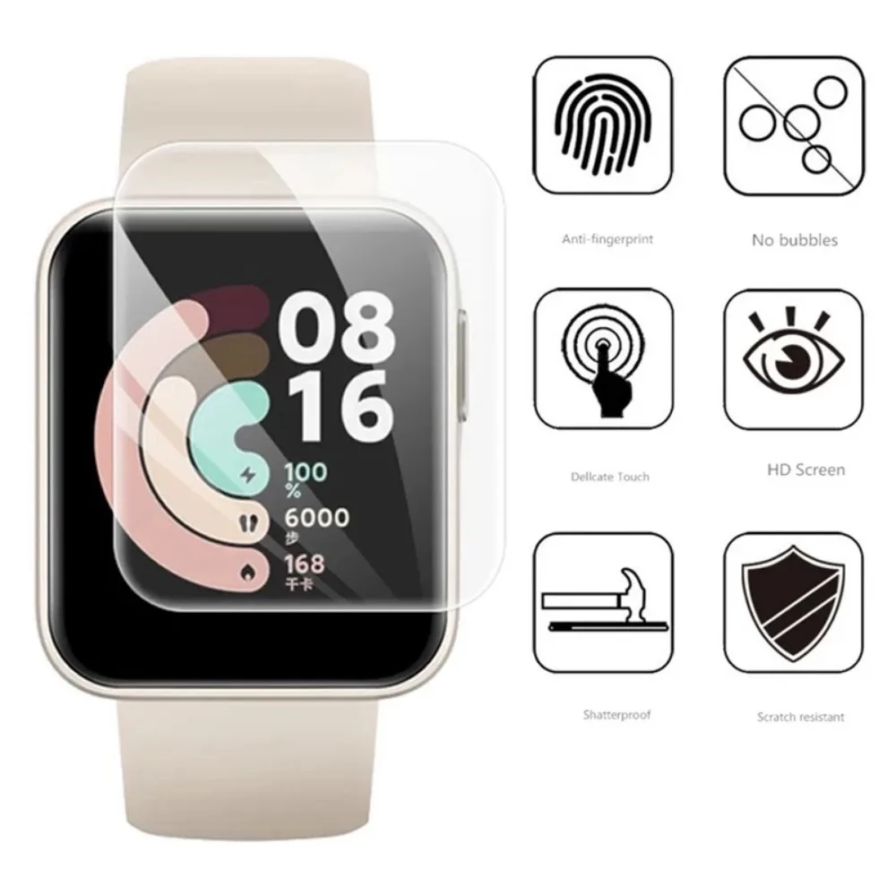 For Redmi watch 3 2 Active Lite Soft TPU Film and PMMA Screen Protector For watch3 watch2