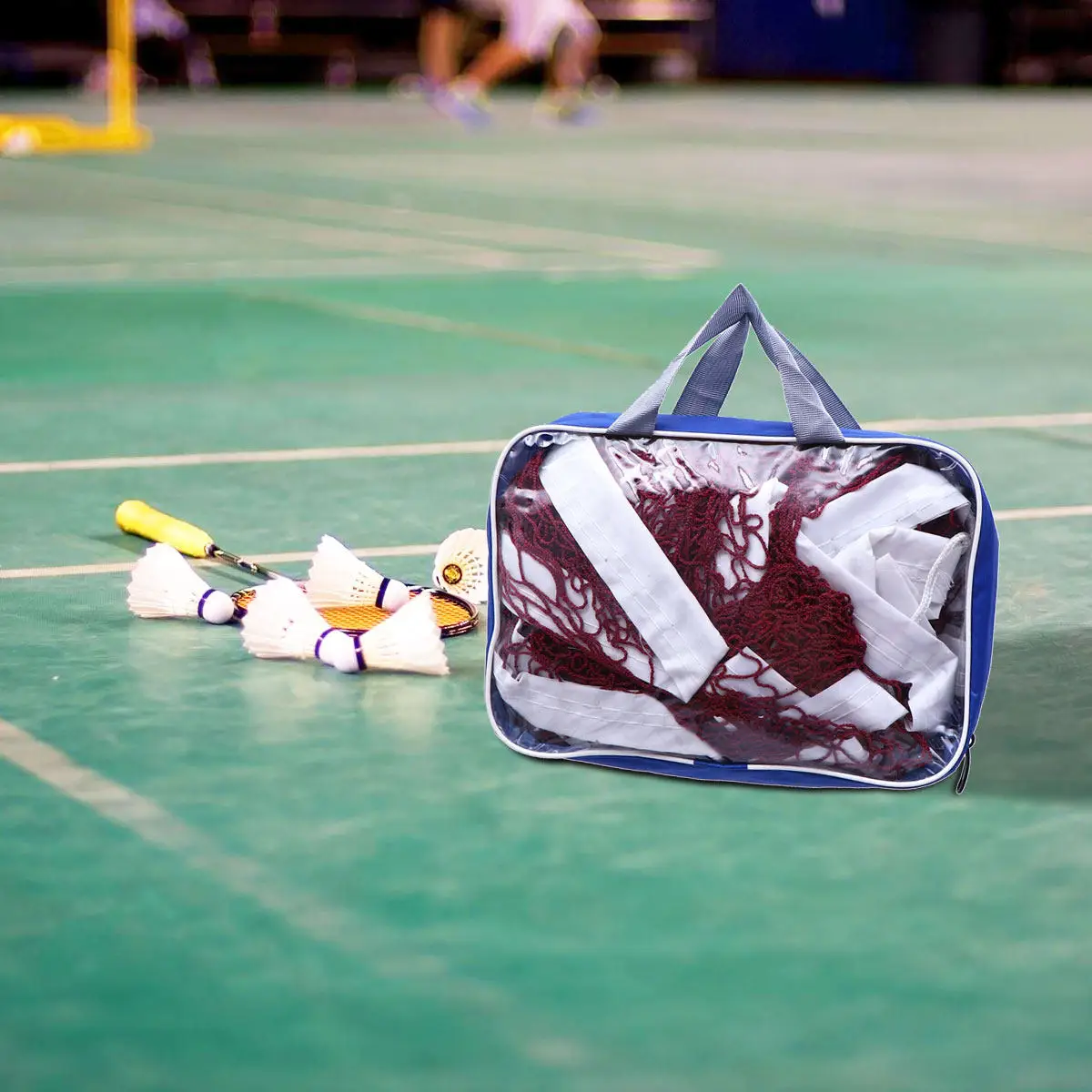 

Ultra-Portable Badminton Net Premium Weather-Resistant Mesh Zero Ball Snagging Effortless Assembly Ideal for Practice