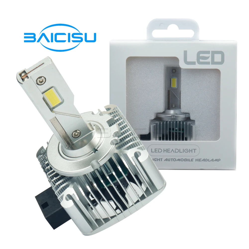 Car Light D1S LED Canbus Headlight Bulb Kit 35W D3S White LED Auto Headlamp To Original HID Conversion Ballast