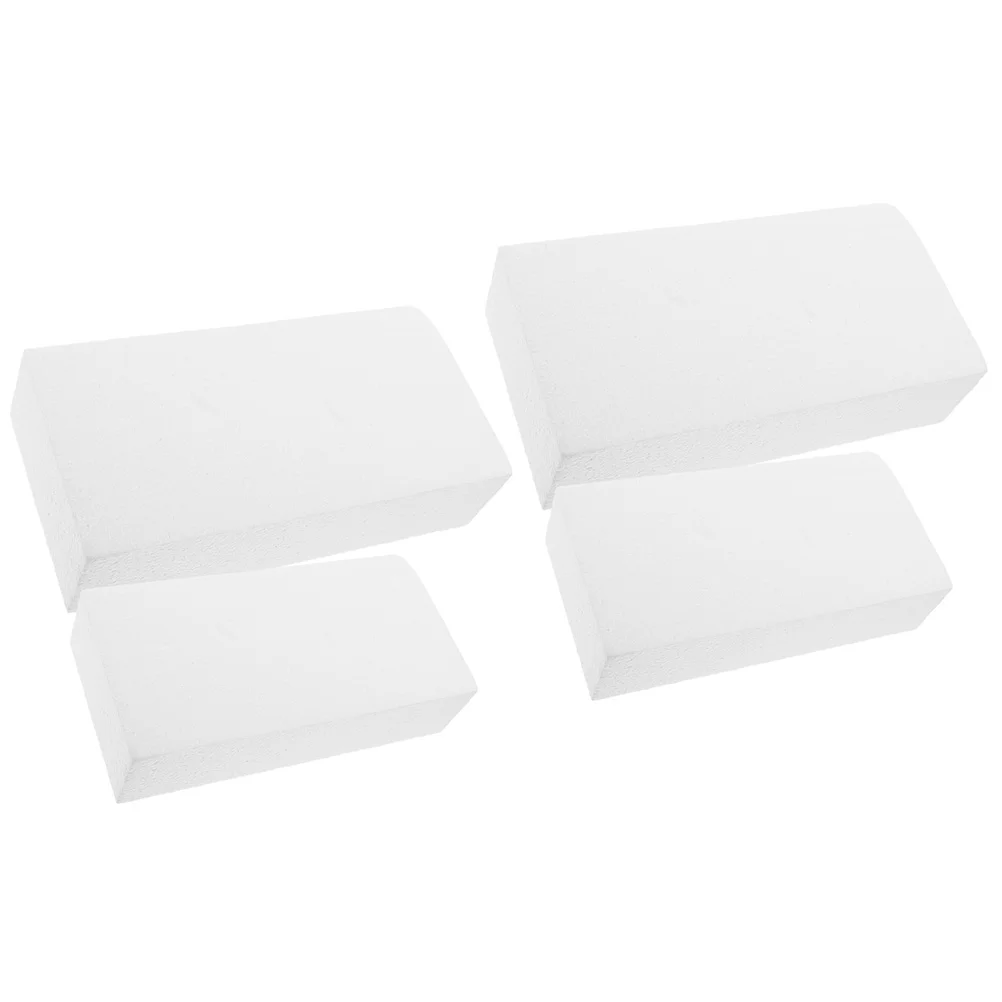 4 Uds bloque de espuma suministros de espuma rectangulares para fiesta cubos Material manualidades bloques grandes DIY Floral