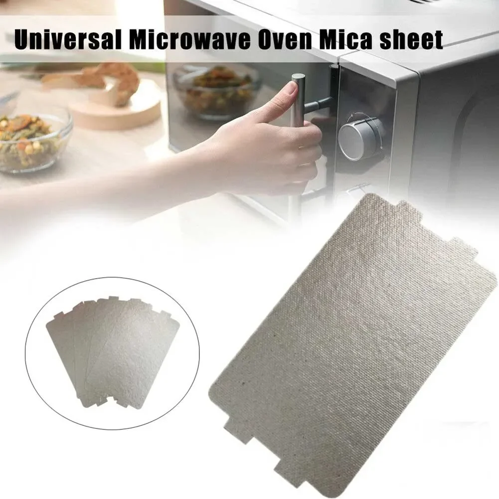 Microwave Oven Mica Plate Mica Sheet For Microwave Oven Toaster Hair Dryer Warmer Microwave Accessories 116x65mm Universal