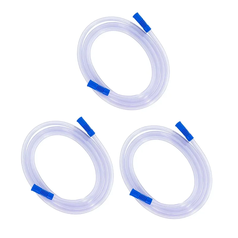 

B50C 3 единицы 2 м длинные всасывающие трубки, шланги для сбора вакуумной аспирации, трубки для домашнего использования, портативная аспирационная машина, трубка