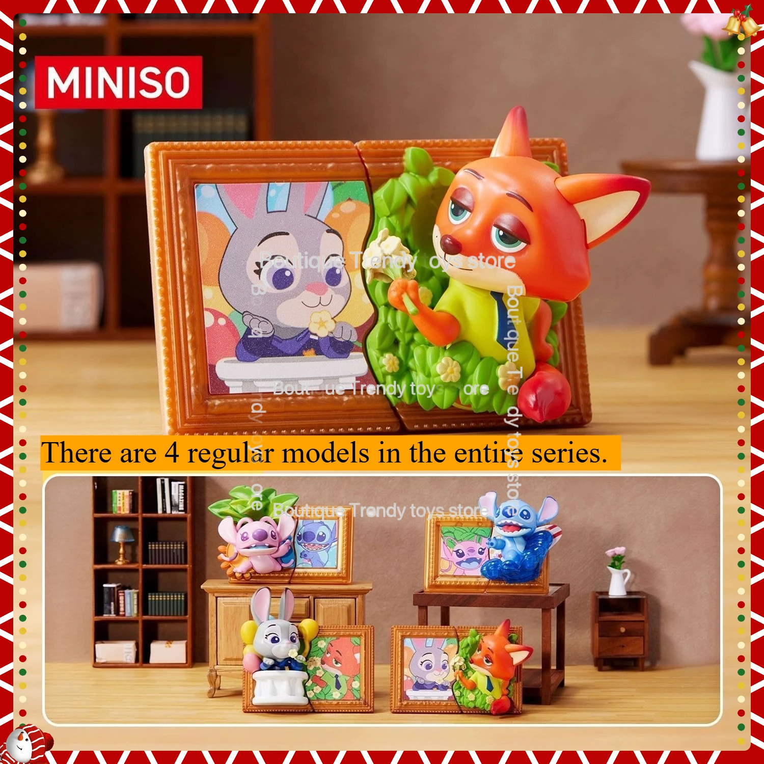 2025 جديد مينيسو ديزني زوتوبيا صندوق أعمى نيك جودي اللوحة الشهيرة لعبة مغناطيسية لطيف الفيلم الأجهزة الطرفية تحصيل هدية