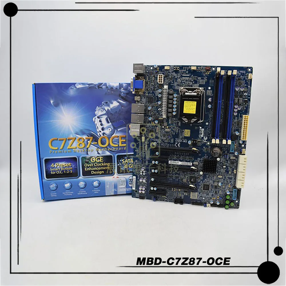 

Серверная материнская плата для SuperMicro C7Z87-OCE Z87 1150 PCIE SATA IPMI MBD-C7Z87-OCE