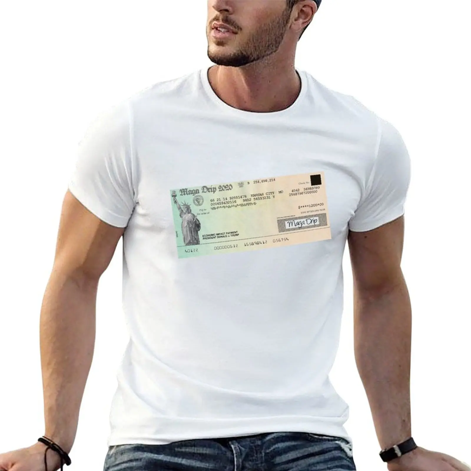 Stimulus Update T-Shirt Festive Simple T-Shirt
