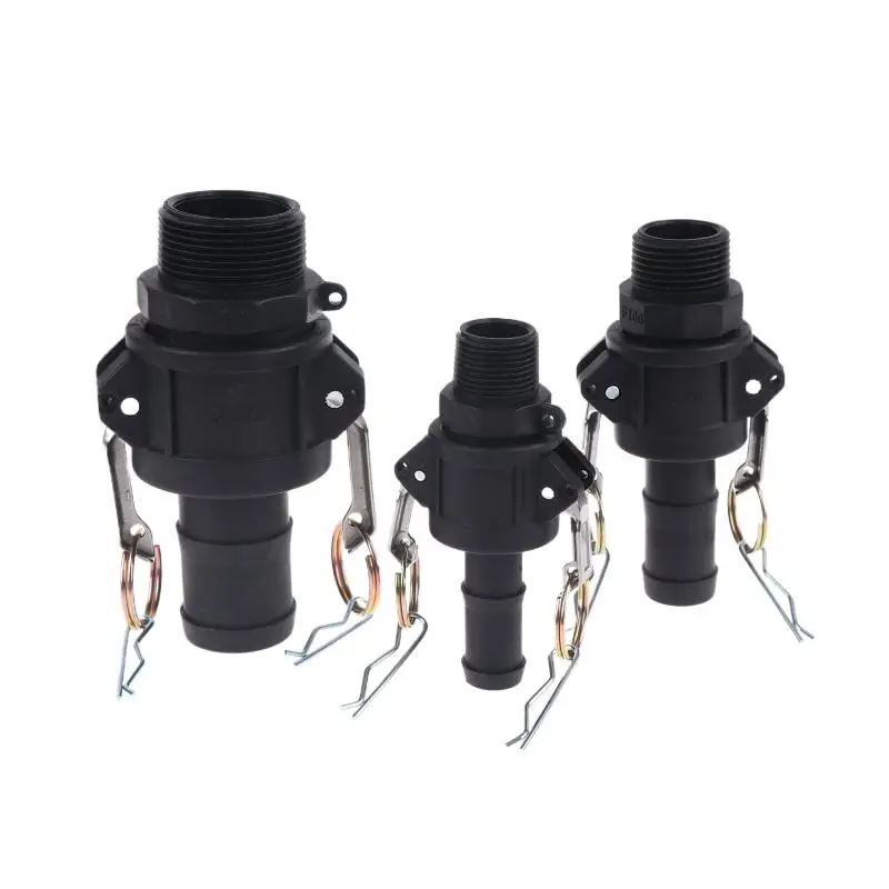 PP Quick Joint Type C+F Chemical Plastic Acid And Alkali Resistance Flexible Buckle Type Wire Hose Quick Connection Head C300