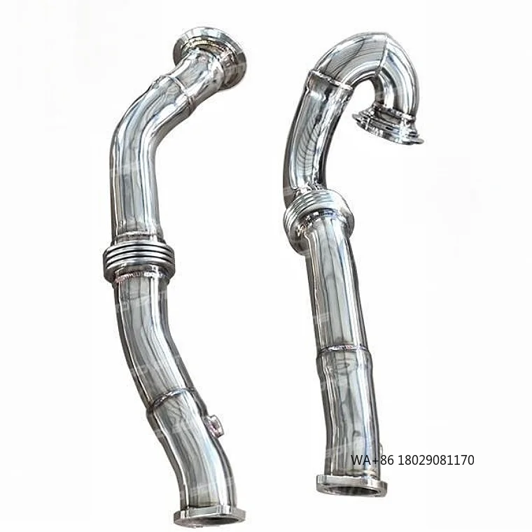 

Выпускной патрубок (даунпайп) для BMW E82 E88 E90 E91 E92 E93 135i 335i 335ix N54 299PS 306PS 2005-2010 с мини-каталитическим нейтрализатором