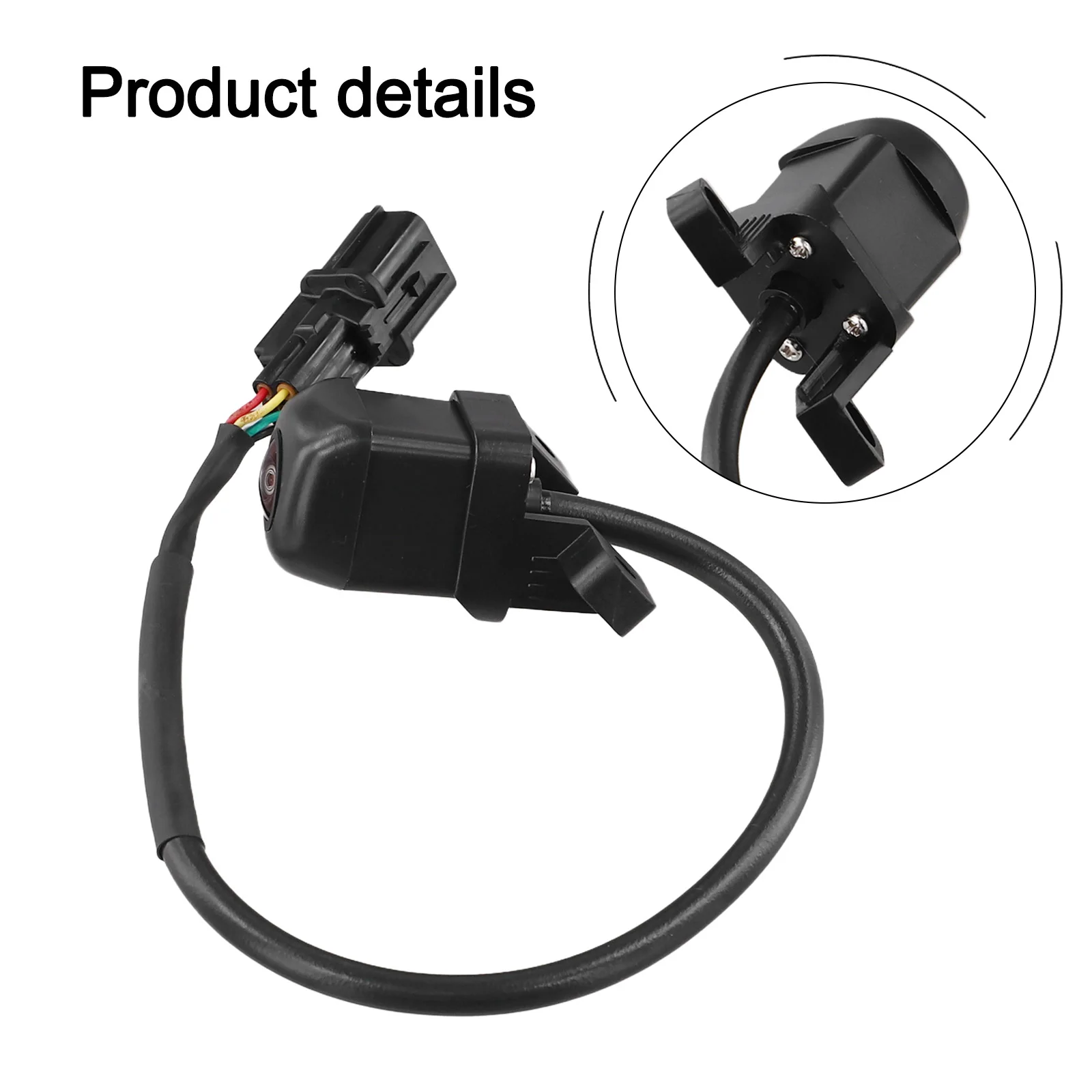 

Backup Camera Black Car Parking Camera 12V Voltage Easy Direct Installation Car Reverse Parking For Car Parking