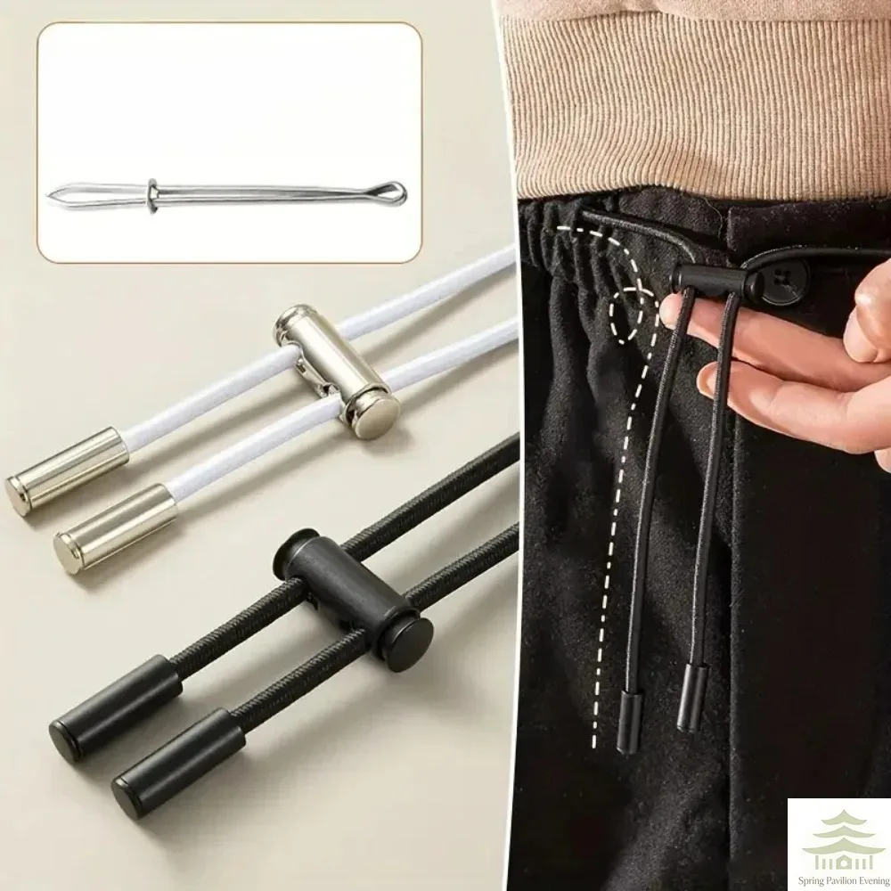 New style cuff cap with end stopper rope buckle, adjustable padding drawstring zipper belt hook and loop fastener