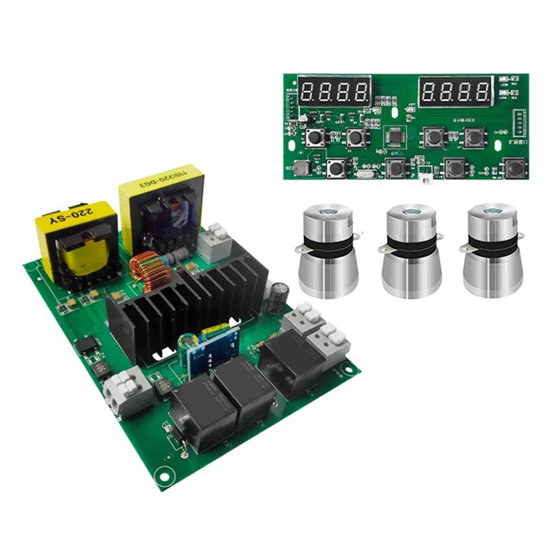 

220V 150W 40Khz Digital Circuit Board Display Time Driver Ultrasonic Transducer For Industrial