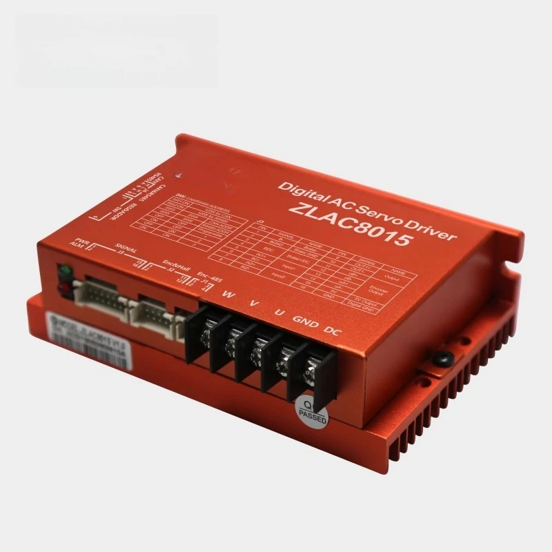 8015 Hub Motor Driver CANopen/RS485 Communication - AGV Robotics Low Speed High Torque System,48V Precision Controller